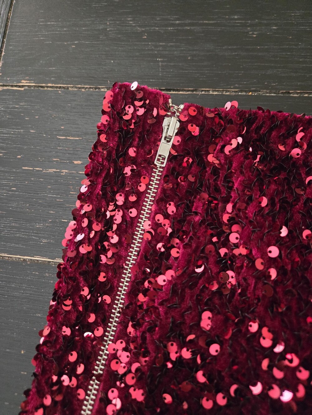 NWT By Anthropologie Sequin Tube Top - Picture 5 of 5